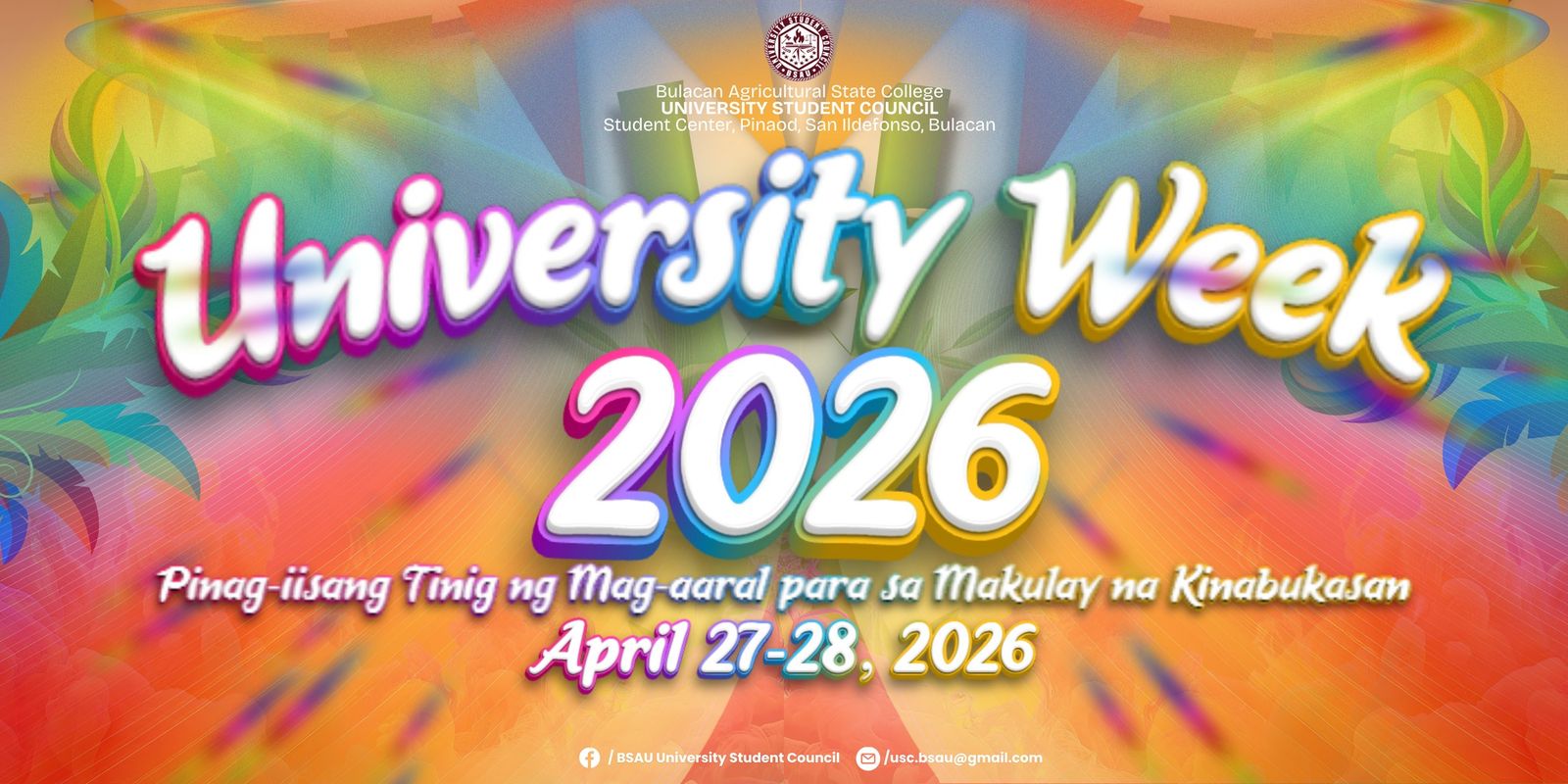 Day 1 - MORNING Attendance: University Week