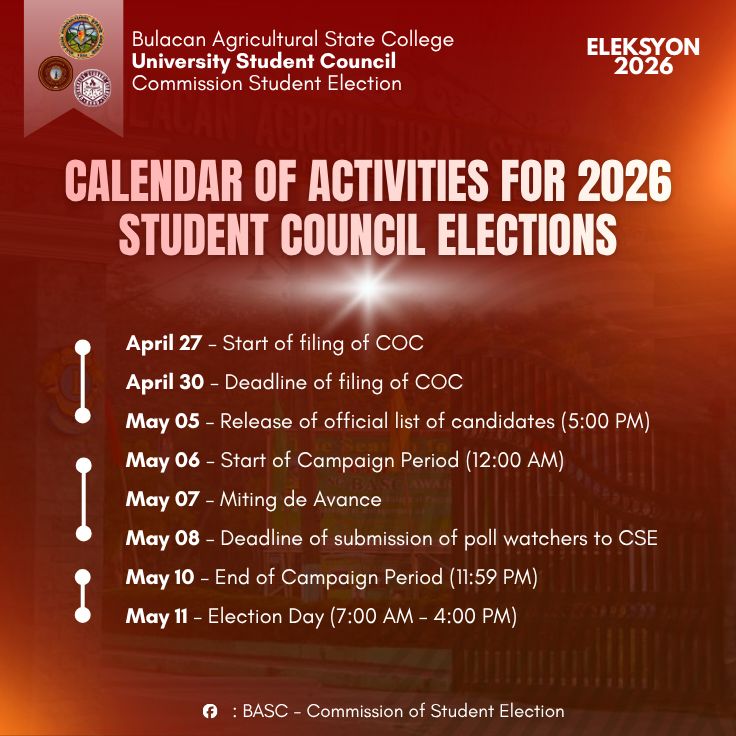 𝐀𝐍𝐍𝐎𝐔𝐍𝐂𝐄𝐌𝐄𝐍𝐓 𝐅𝐑𝐎𝐌 𝐓𝐇𝐄 𝐂𝐎𝐌𝐌𝐈𝐒𝐒𝐈𝐎𝐍 𝐎𝐍 𝐒𝐓𝐔𝐃𝐄𝐍𝐓 𝐄𝐋𝐄𝐂𝐓𝐈𝐎𝐍𝐒