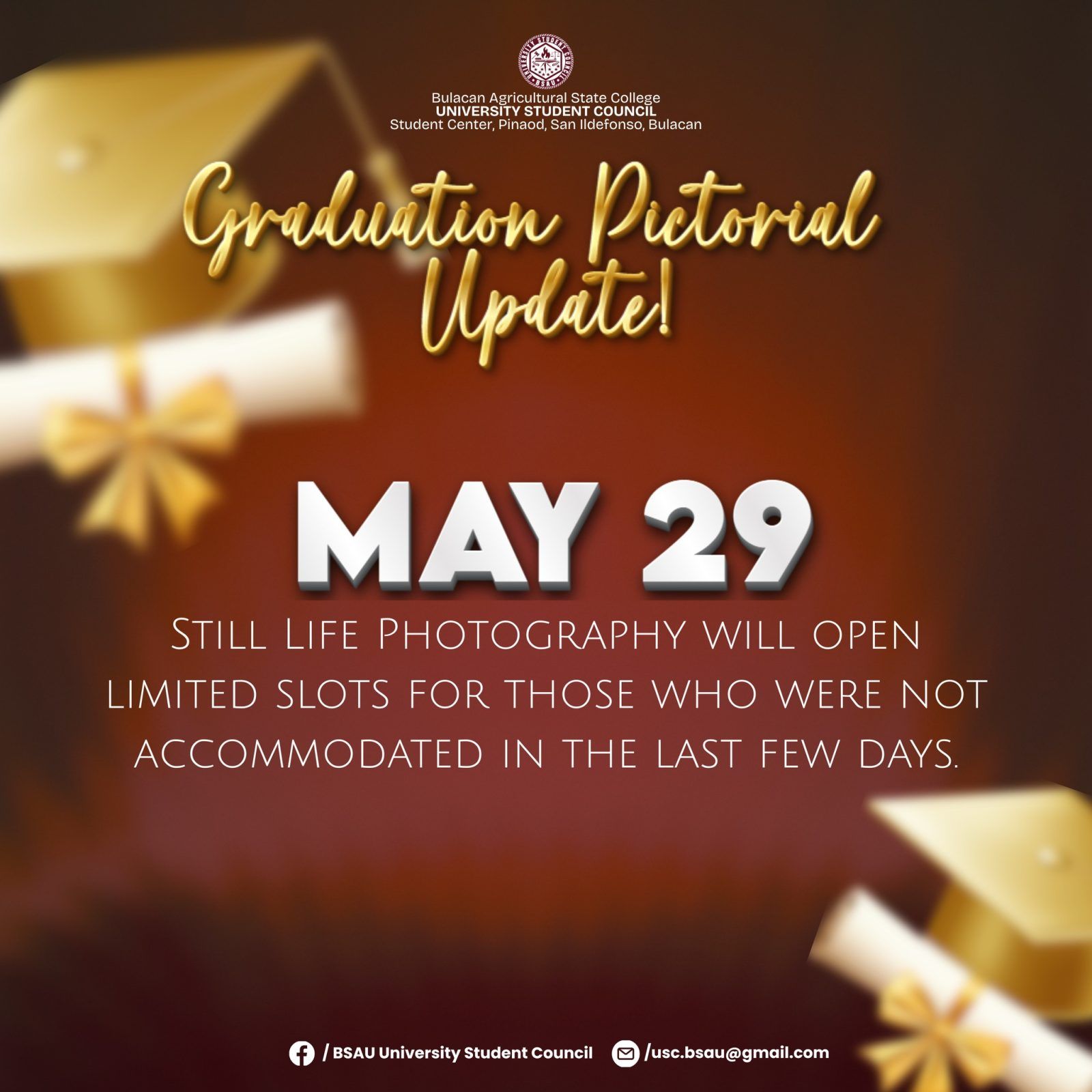 𝐆𝐫𝐚𝐝𝐮𝐚𝐭𝐢𝐨𝐧 𝐏𝐢𝐜𝐭𝐨𝐫𝐢𝐚𝐥 𝐔𝐩𝐝𝐚𝐭𝐞!