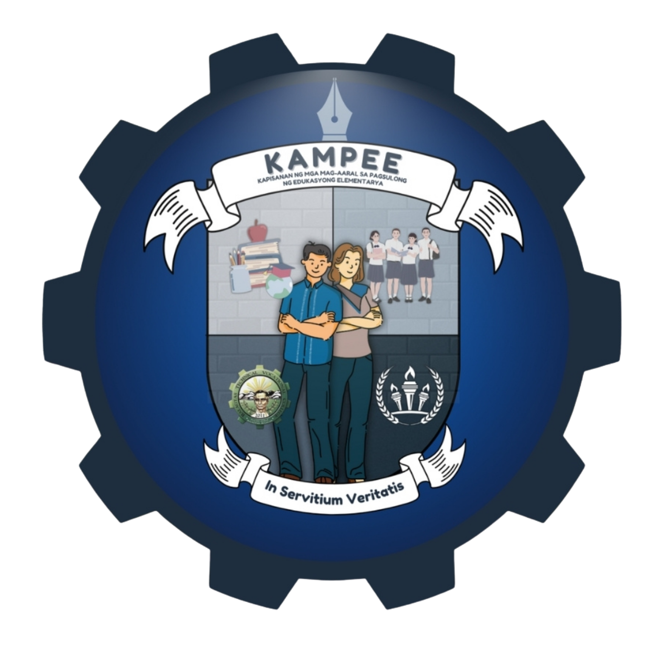 Kapisanan ng mga Mag-aaral sa Pagsulong ng Edukasyong Elementarya (KAMPEE) – Balagtas Campus Logo